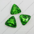 Triangle Shape Ab Color Crystal Point Back Fancy Stone